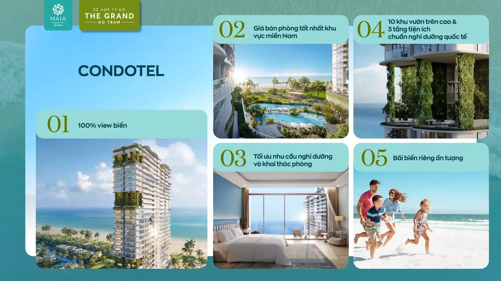 Giá Bán Căn Hộ Maia Resort Hồ Tràm: Suất Vốn Tự Có 1,2 Tỷ & Bài Toán Thuê 2027