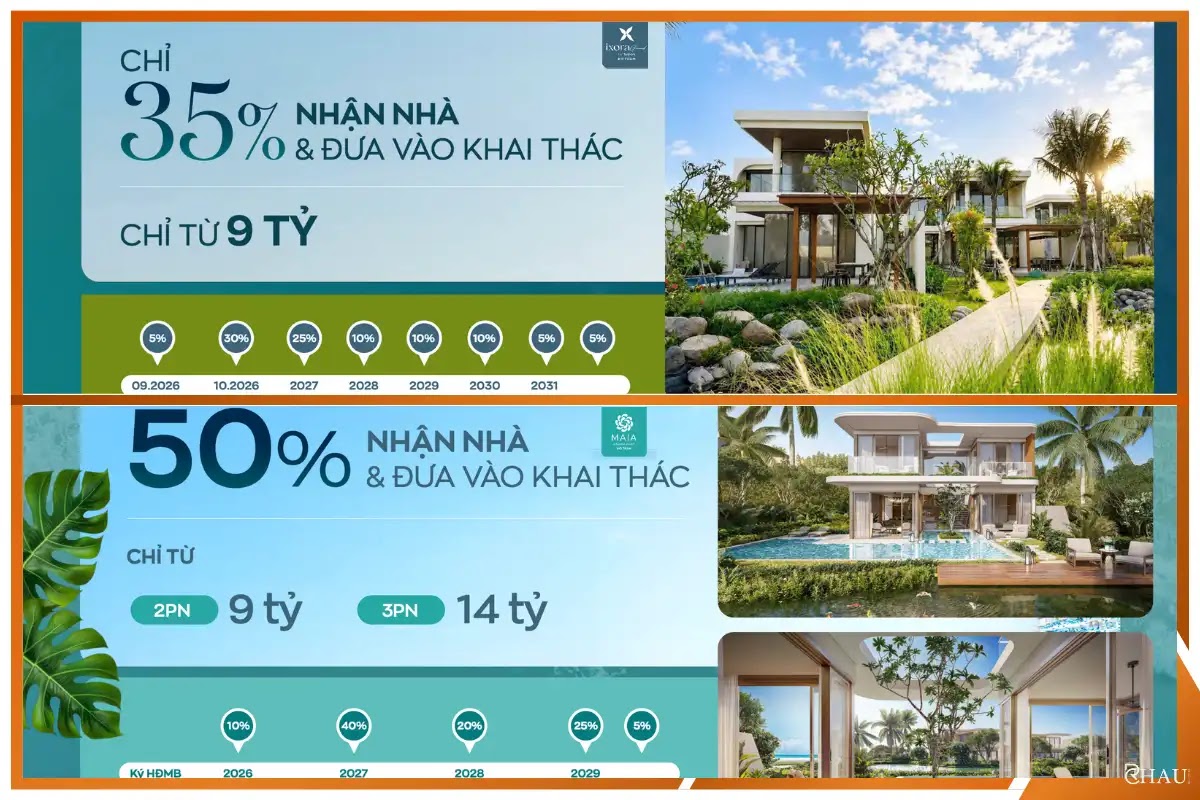 So Sánh Biệt Thự Ixora 2 Và Biệt Thự Maia Resort Hồ Tràm: Nên Chọn Bên Biển Hay Cạnh Rừng ? So Sánh Biệt Thự Ixora 2 Và Biệt Thự Maia Resort Hồ Tràm: Nên Chọn Bên Biển Hay Cạnh Rừng ?