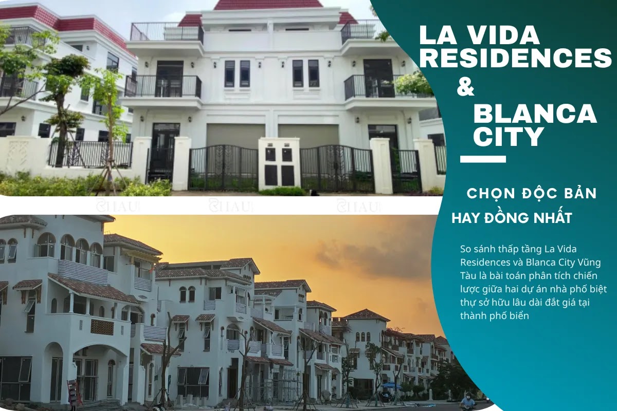 so sánh thiết kế blanca city và la vida vũng tàu