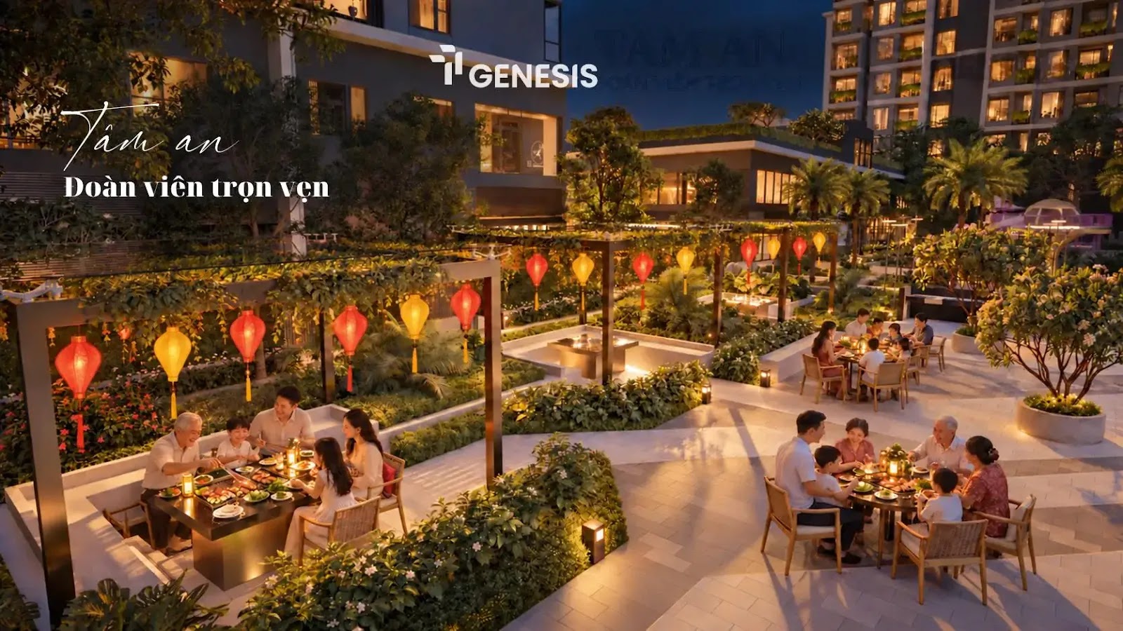 Rạp chiếu phim ngoài trời trên tầng cao ngắm trọn Nam Sài Gòn tại TT Genesis