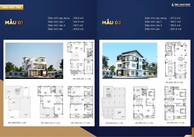 Biệt Thự The Light City Vũng Tàu: Sống Gần Biển 300m2 – 375m2 Chuẩn Nghỉ Dưỡng