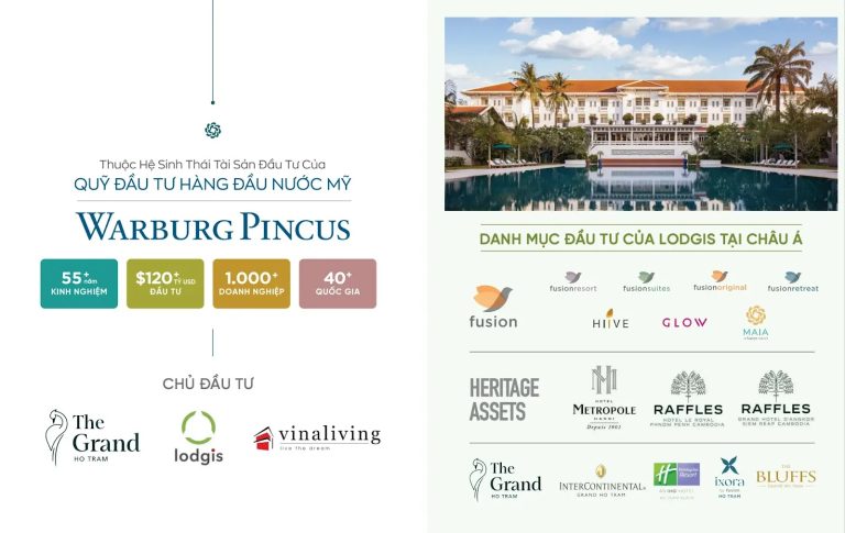 Pháp Lý The Grand Hồ Tràm & Bảo Chứng Quỹ Đầu Tư Warburg Pincus
