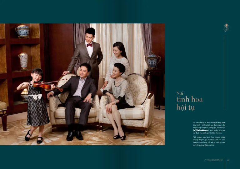 Thiết Kế Nhà Phố Vườn 4 Phòng Ngủ La Vida Residences Vũng Tàu: Mặt Bằng Công Năng Gia Đình Đa Thế Hệ