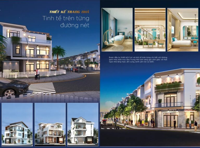Nhà Phố Liền Kề The Light City Vũng Tàu: Mặt Bằng Thiết Kế 1 Trệt 2 Lầu & Tiêu Chuẩn Bàn Giao