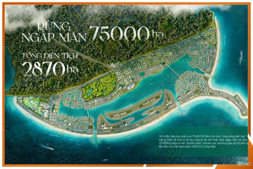Bản Đồ Quy Hoạch 1/5000 Vinhomes Cần Giờ 2.870ha Chi Tiết