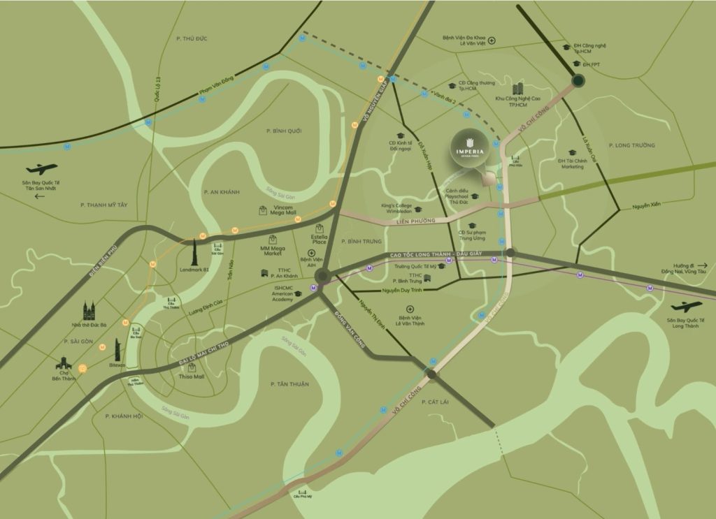Vị Trí Imperia Sensa Park Ở Đâu? Tọa Độ Vàng Đường Liên Phường & Cú Hích Vành Đai 2